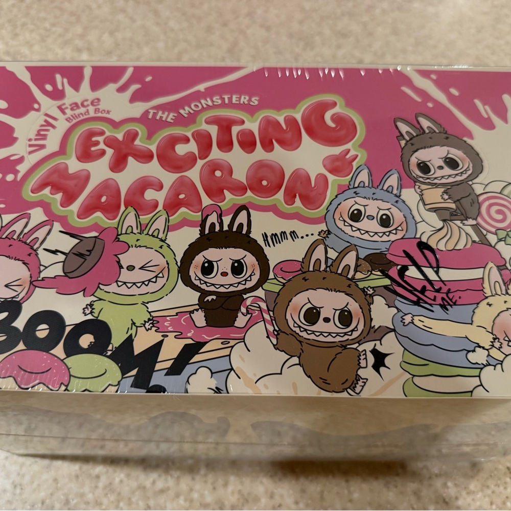 Exciting Macaron Vinyl Face Blind Box - Pink and Brown